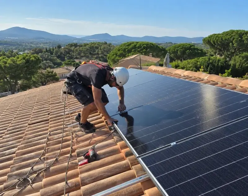 Installateur panneaux solaires Abbaretz — pose photovoltaïque sur toiture