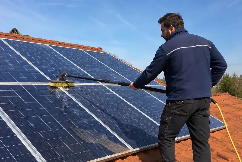 Nettoyage et entretien de panneaux solaires à Abbaretz
